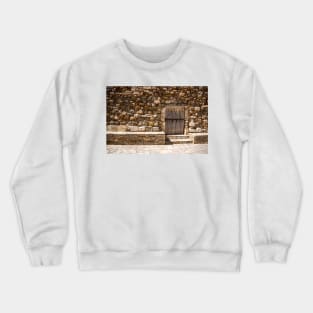 Stone wall. Crewneck Sweatshirt